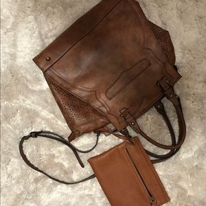 Brown leather purse - Altard State
